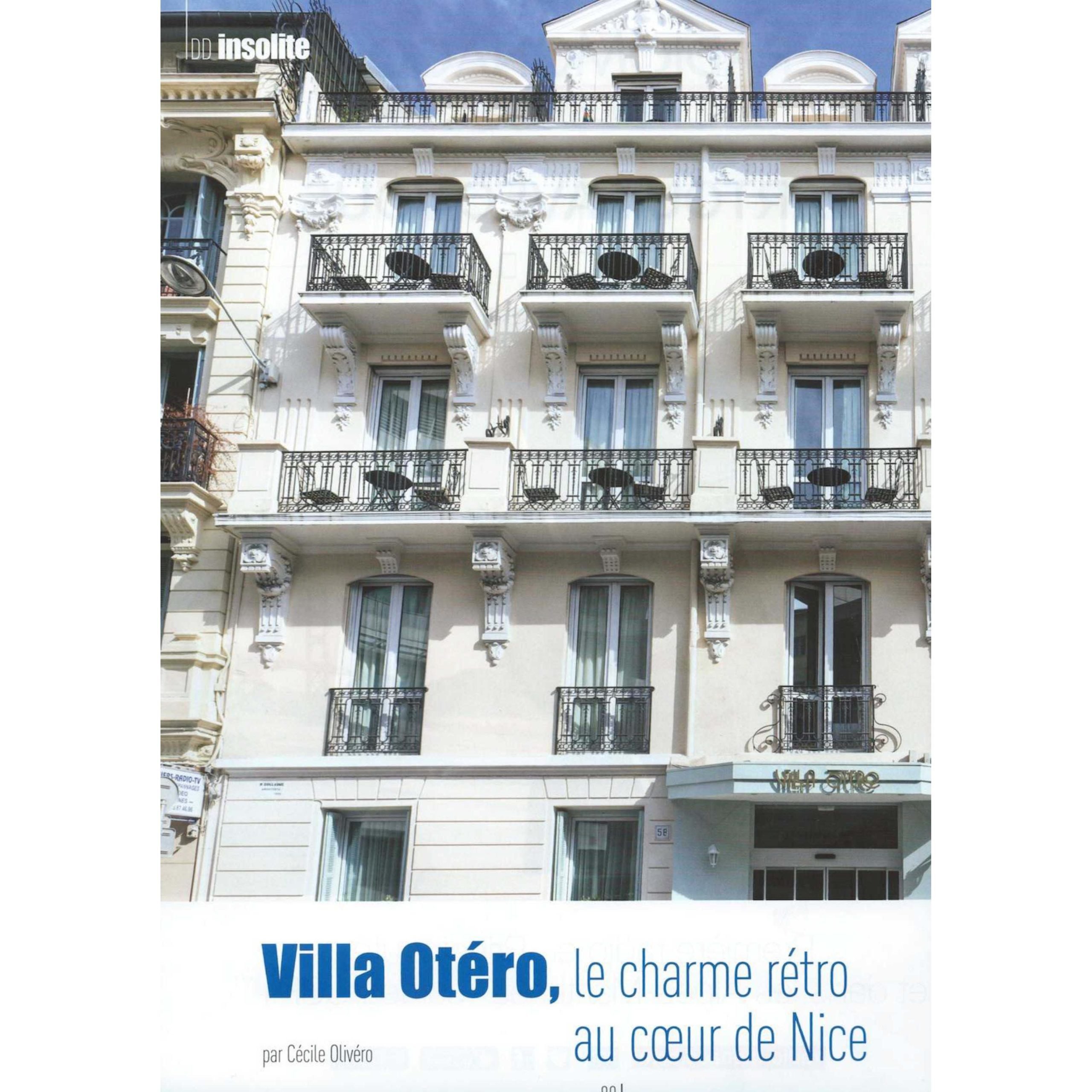 VILLA OTERO Article HOTEL 4 etoiles stephanie cayet architecture interieure design